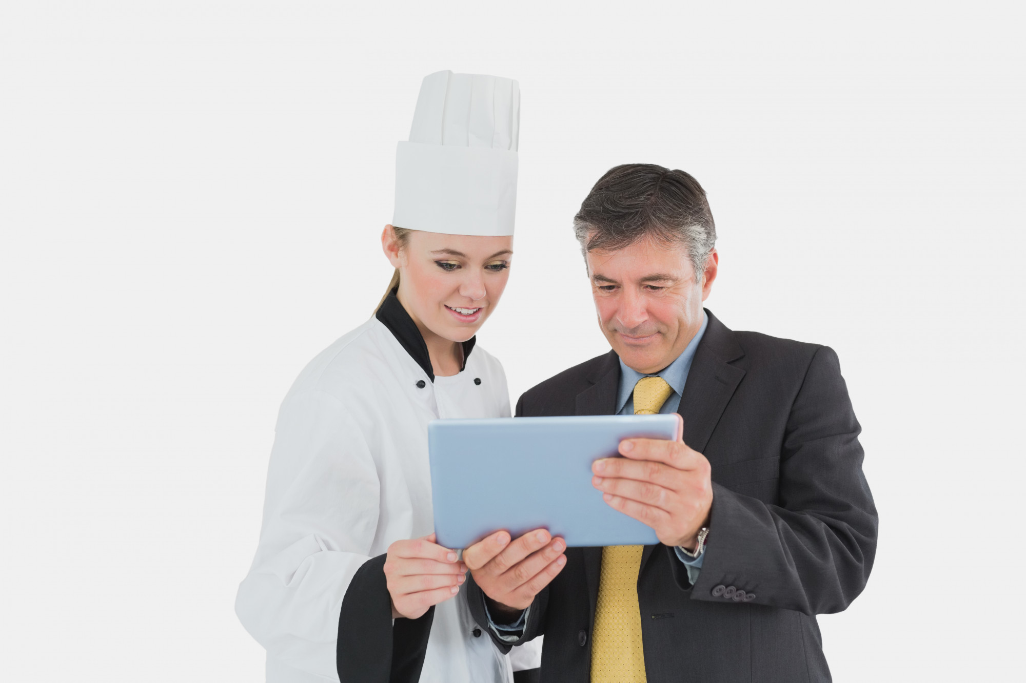 Consulenza tra chef e manager di ristorante