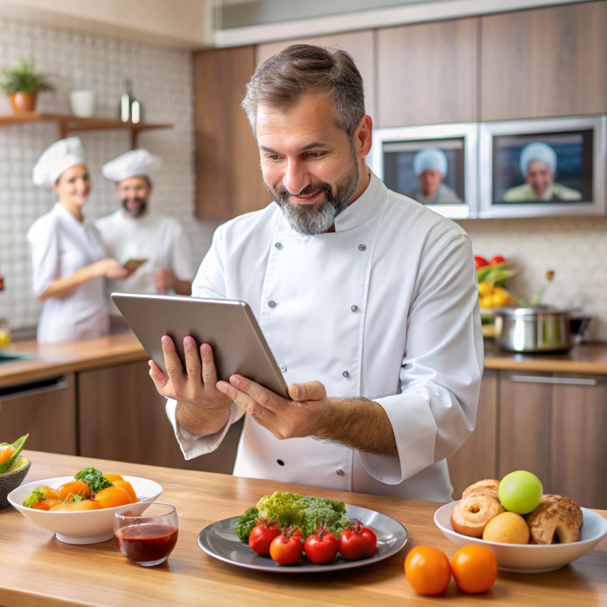 Briefing consulenziale con chef e team